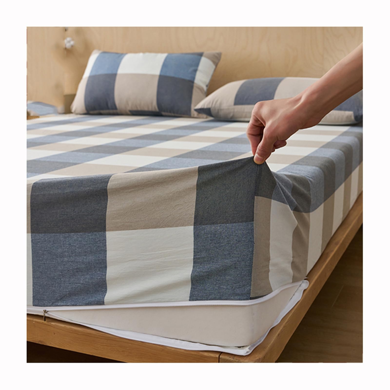 Sábana bajera para futón 180x200 cm protectora lavable estilo japonés