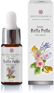 PHYTOTERAPICA - Sérum Bella Pelle - Aromaterapia - Peles Maduras - Indicado para prevenir e amenizar as linhas de expressão, trazendo firmeza à pele, melhora o viço e oferece luminosidade - 20ml