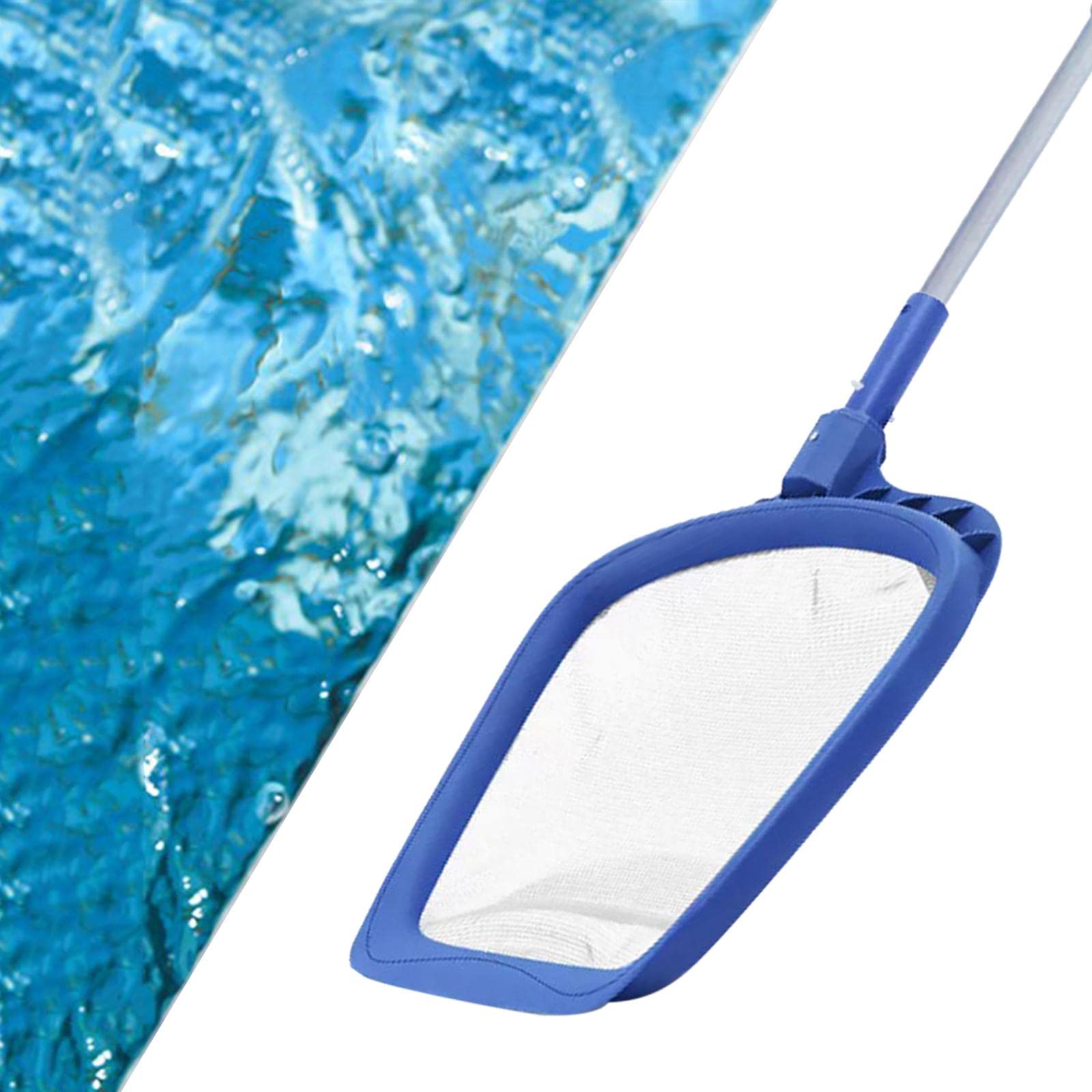 Épuisette de Piscine Filet Fin Sac Profond Technologie Renforcée Maniabilité Optimale pour Enlever Feuilles Débris Adaptée Nettoyage Piscine Spa