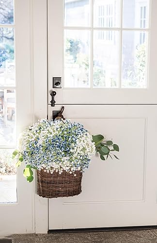 Miniatura 8 de Baby's Breath - Flores artificiales a granel, paquete de 10 (30 unidades), flores de plástico de imitación de gypsophila para manualidades, ramo de