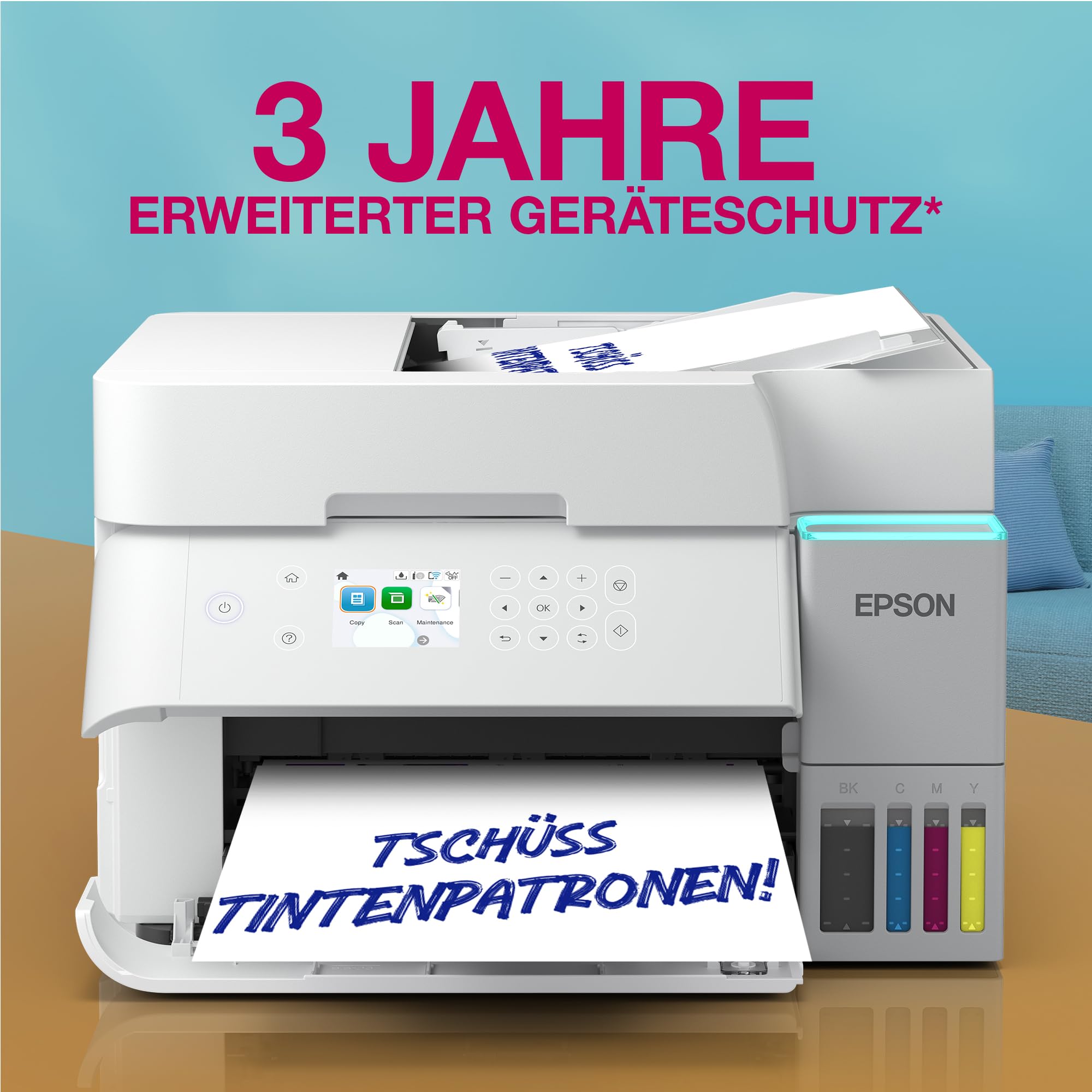 Epson EcoTank ET-3956 Tintentankdrucker – Bild 9