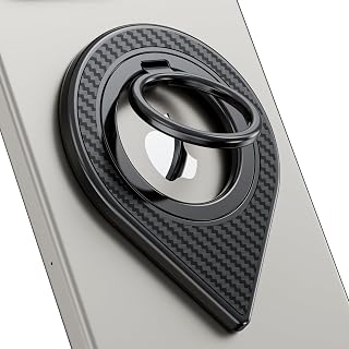 [2023 Upgraded] Double-Sided Magnetic Phone Grip for Magsafe,Magnetic Phone Ring with Strongest Magentic Force,Mag Safe Ring Holder Compatible with iPhone,iPad,Smartphone and Magnetic Car Mount