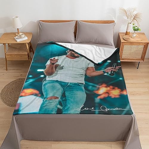 Miniatura 6 de Village Singer - Manta de franela antibolitas, suave para sofá cama, sala de estar, mantas de franela para sillas, sofás, dormitorios (tamaño  50 x