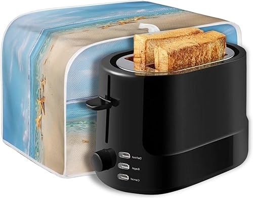 Miniatura 174 de Starry Night Toaster Covers 2 Slice Protectores de huellas dactilares a prueba de polvo y protección contra grasa para electrodomésticos Noche