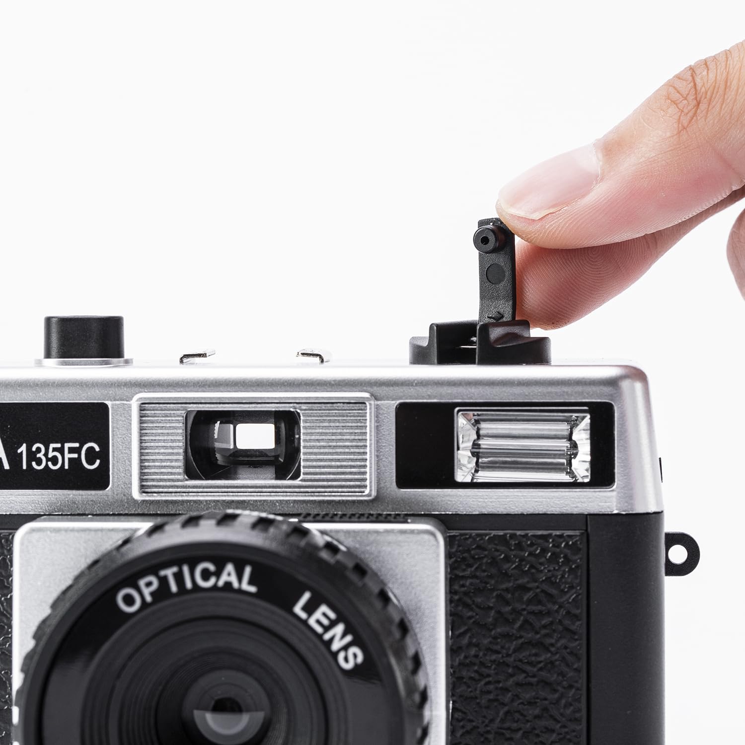 Holga artLINE Appareil Photo 35 FC avec Flash Noir