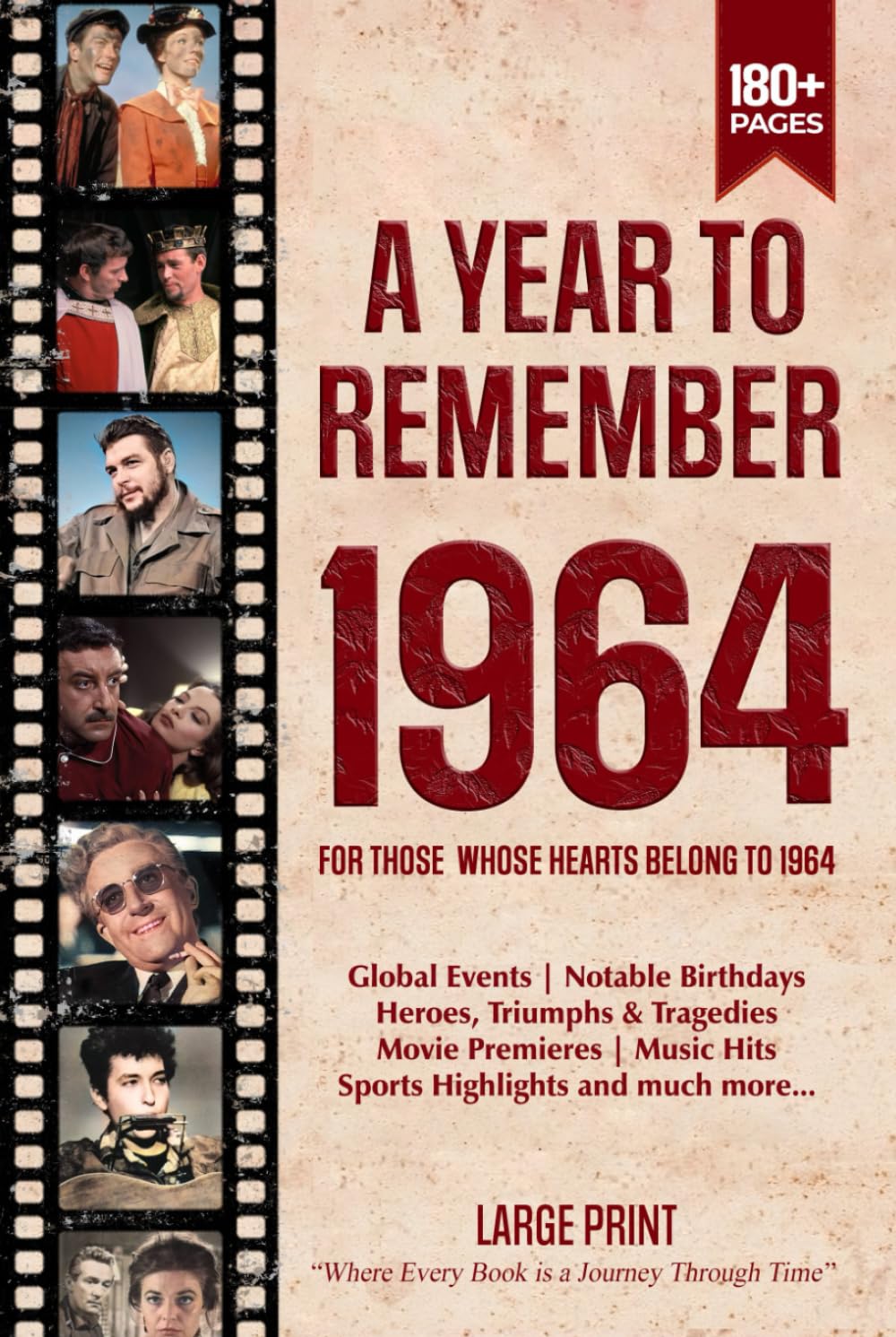 Livre 1964 souvenirs précieux et mémoire d'une année riche en émotions pour grands-parents