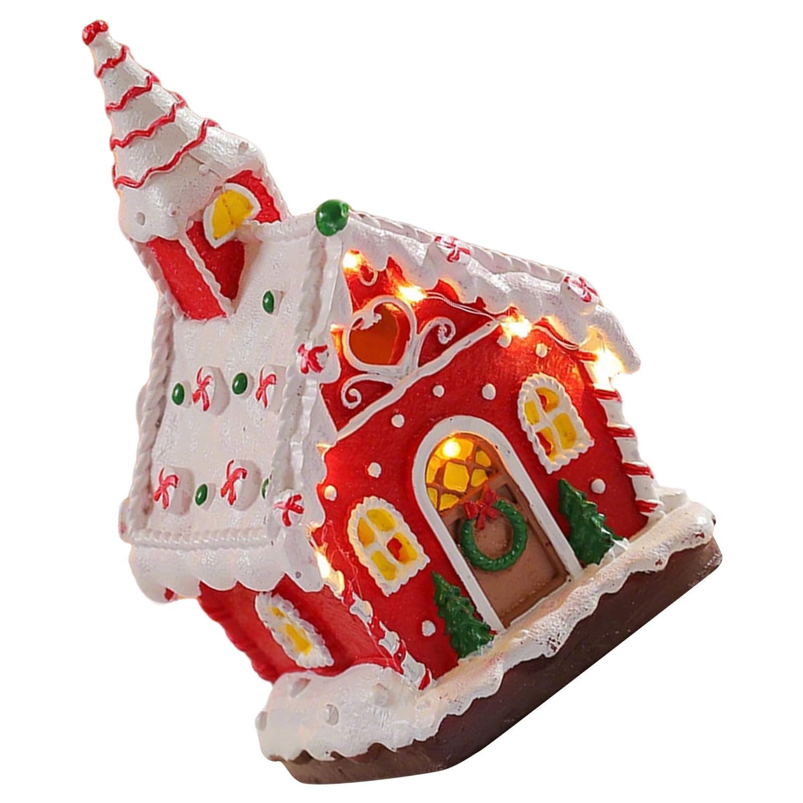 Maison de Noël magique pour illuminer votre table de fête