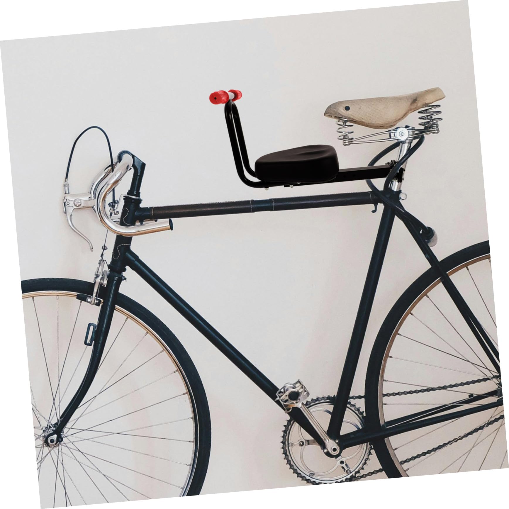 Sedile Braccioli ed Sicuro per e Metallo Mountain, Versatile Seggiolino Anteriore Design Regolabile Bici Bike E-Bike