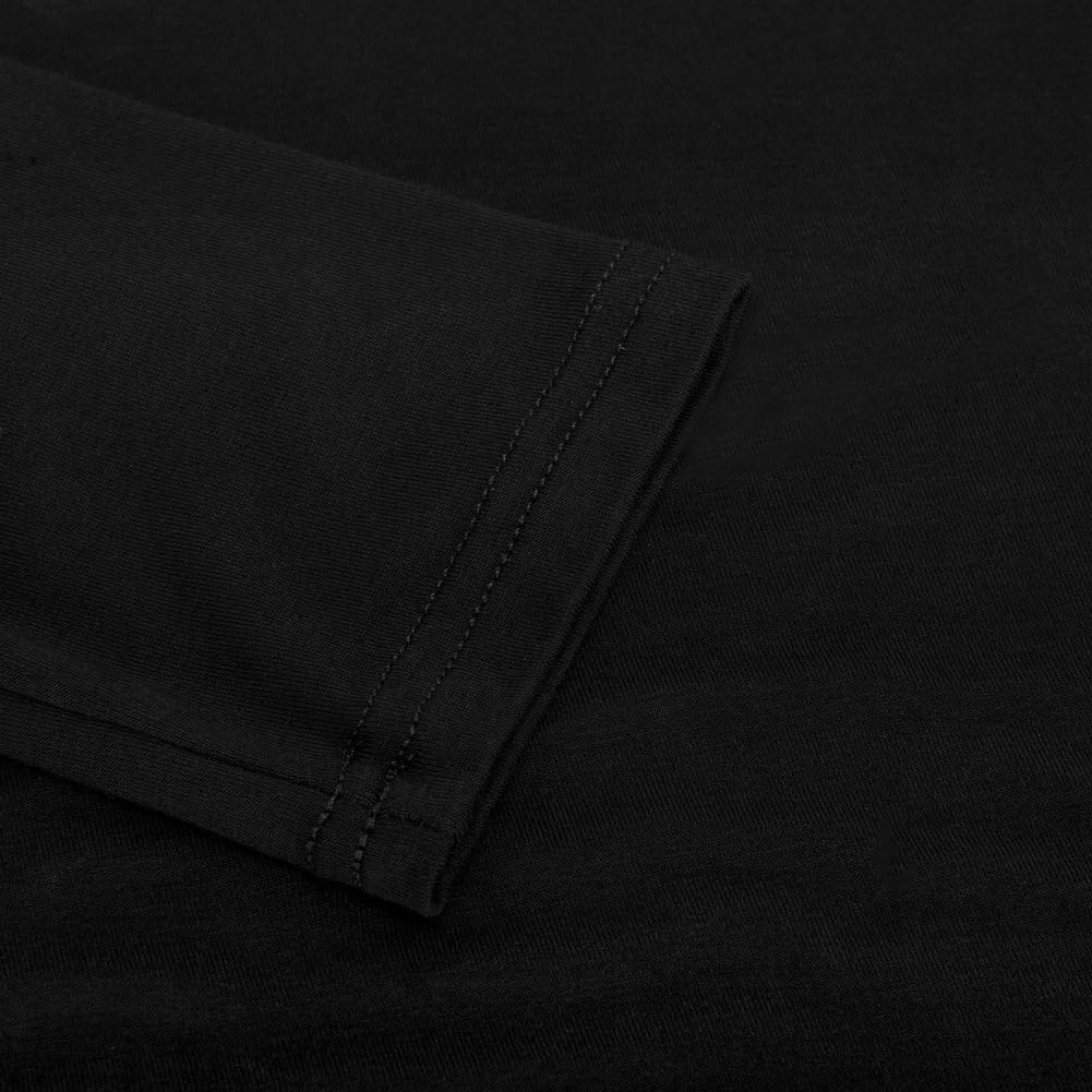 OThread & Co. Women's Long Sleeve T-Shirt Scoop Neck Basic Layer Stretchy Shirts - Image 7