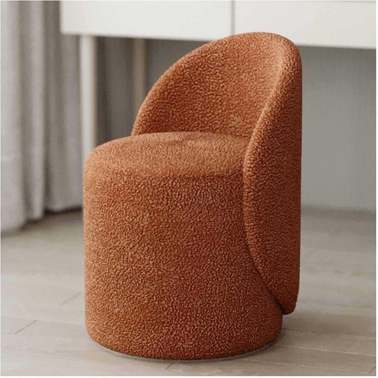 Silla de salón acogedora para dormitorio y zonas de lectura relajantes