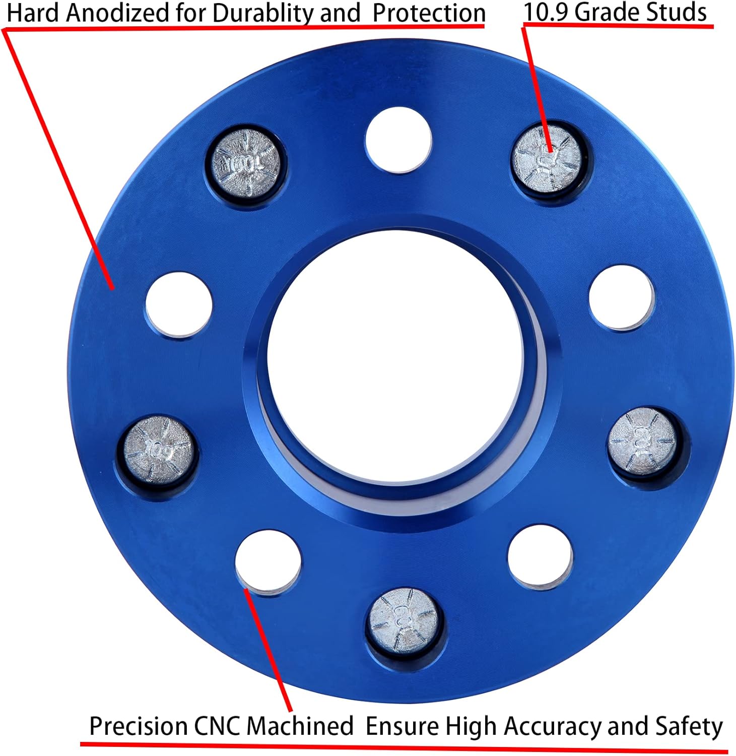 5x4.75 to 5x5 Forged Wheel adapters 4pcs 1"/25mm 5x120.65 to 5x127 with M12x1.5 studs Compatible with Chevy GMC 5 Lug for 1983-2005 Blazer | 1982-2002 Camaro | 1984-2021 Corvette | 1982-2004 S10