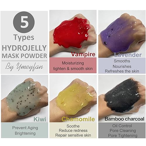 Miniatura 2 de Mascarilla de gelatina para tratamientos faciales profesionales, máscara de gelatina en polvo a granel, suministros de esteticista, máscaras