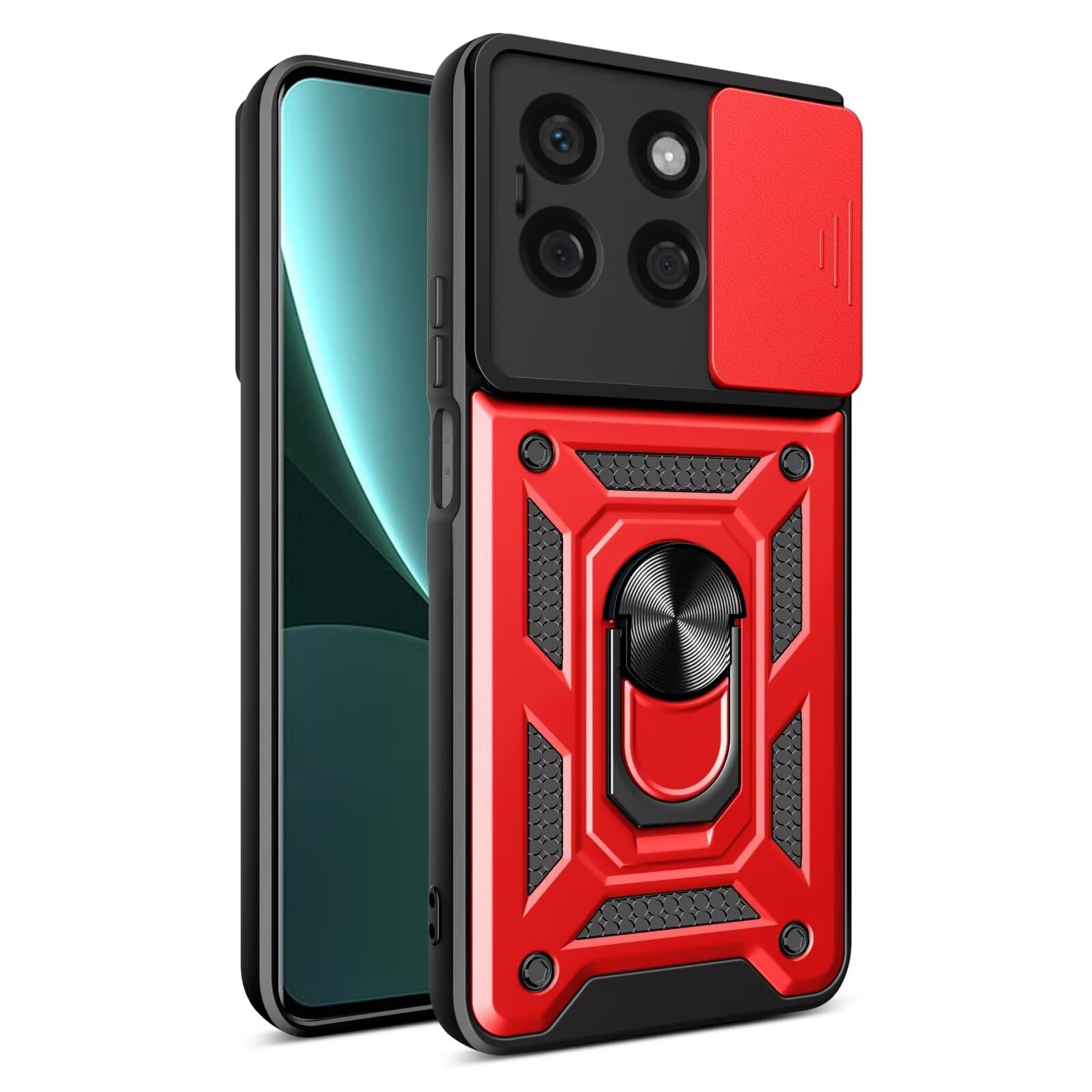 EASSGU Custodia per HONOR X6a (6.56 Inches), Cover