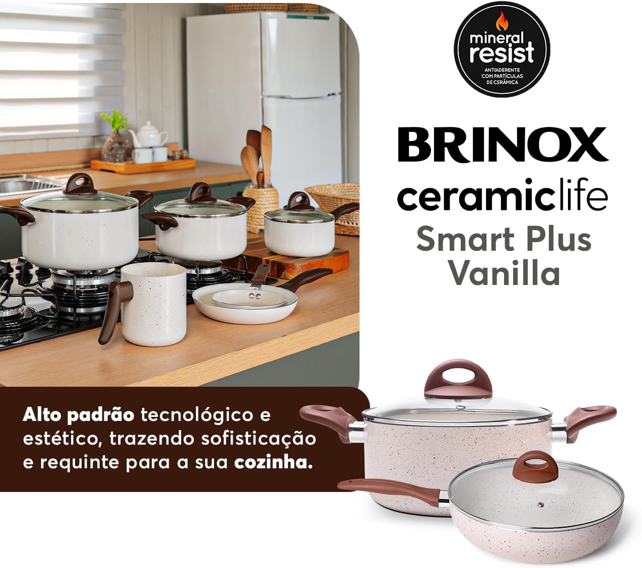 Black Friday Amazon Brinox - Jogo De Panelas Ceramic Life Smart 8 Peças 5 71Wfddl8Lhl. Ac Sl1280