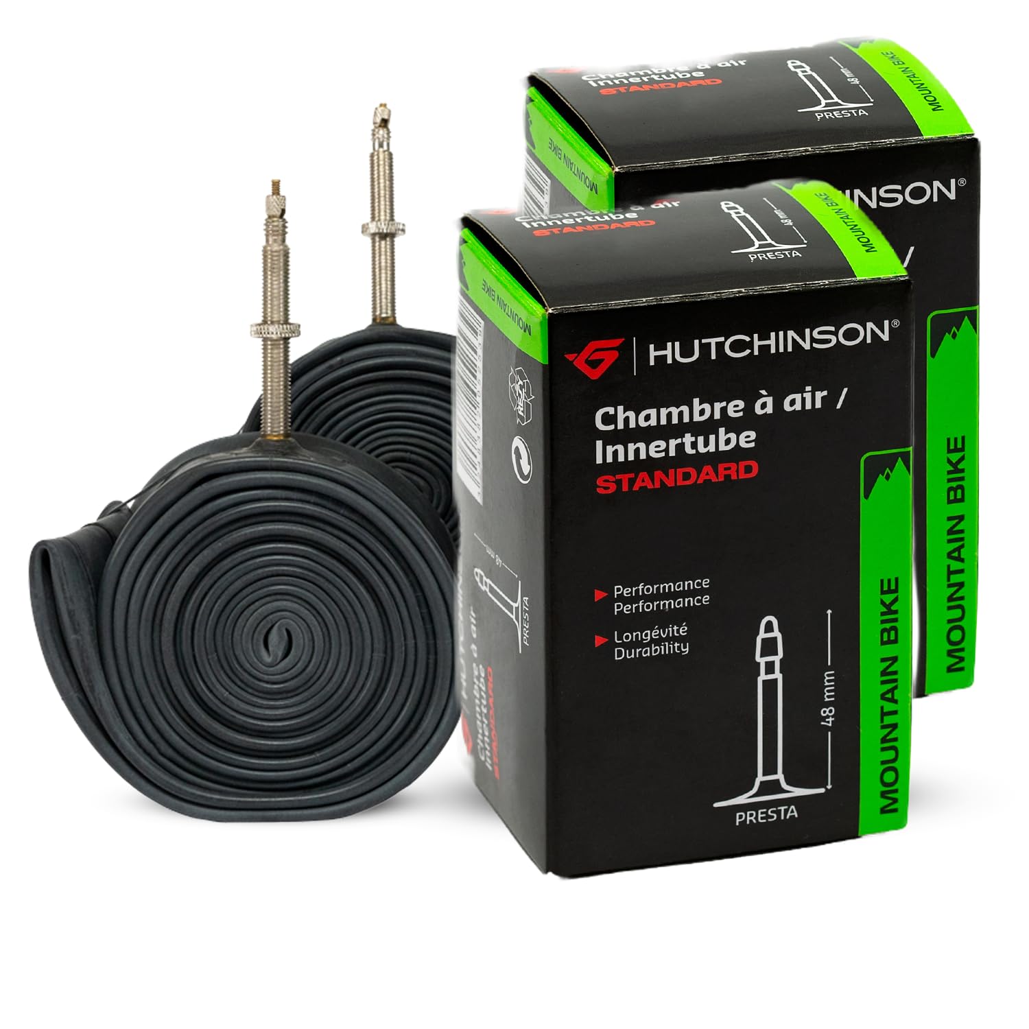 Hutchinson SNC Schlauch-Set MTB STANDARD SV/48 mm, CV657491