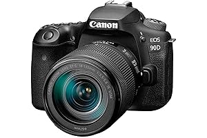 Canon DSLR Camera EOS 90D with 18-135mm f/3.5-5.6 IS USM Lens