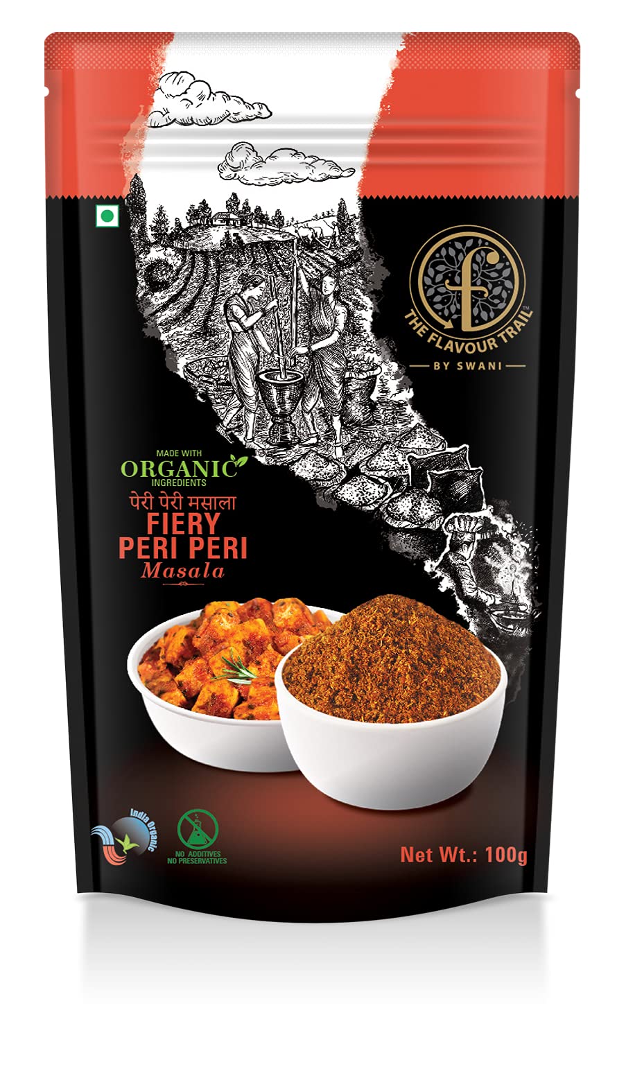 The Flavour Trail - Fiery Peri Peri Masala/Piri Piri Masala/Multipurpose Seasoning, 100 gm (B0BL7BNVWP) Amazon Price History, Amazon Price Tracker