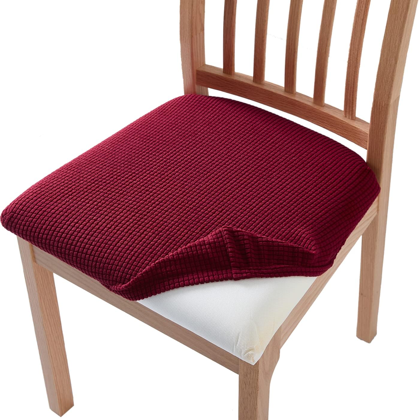 TONHOO Chair Seat Covers for Dining Room Kitchen Dining Chair Cushion Slipcovers
