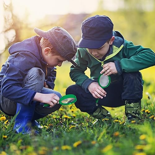 Miniatura 7 de ESSENSON Kit de explorador para niños, kit de aventura para niños, kit explorador al aire libre con binoculares, juguetes de verano al aire libre