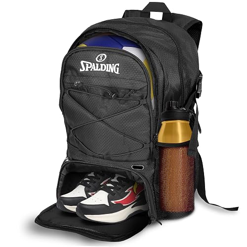 Volleyball backpack with a separate ball compartment and shoe pocket
