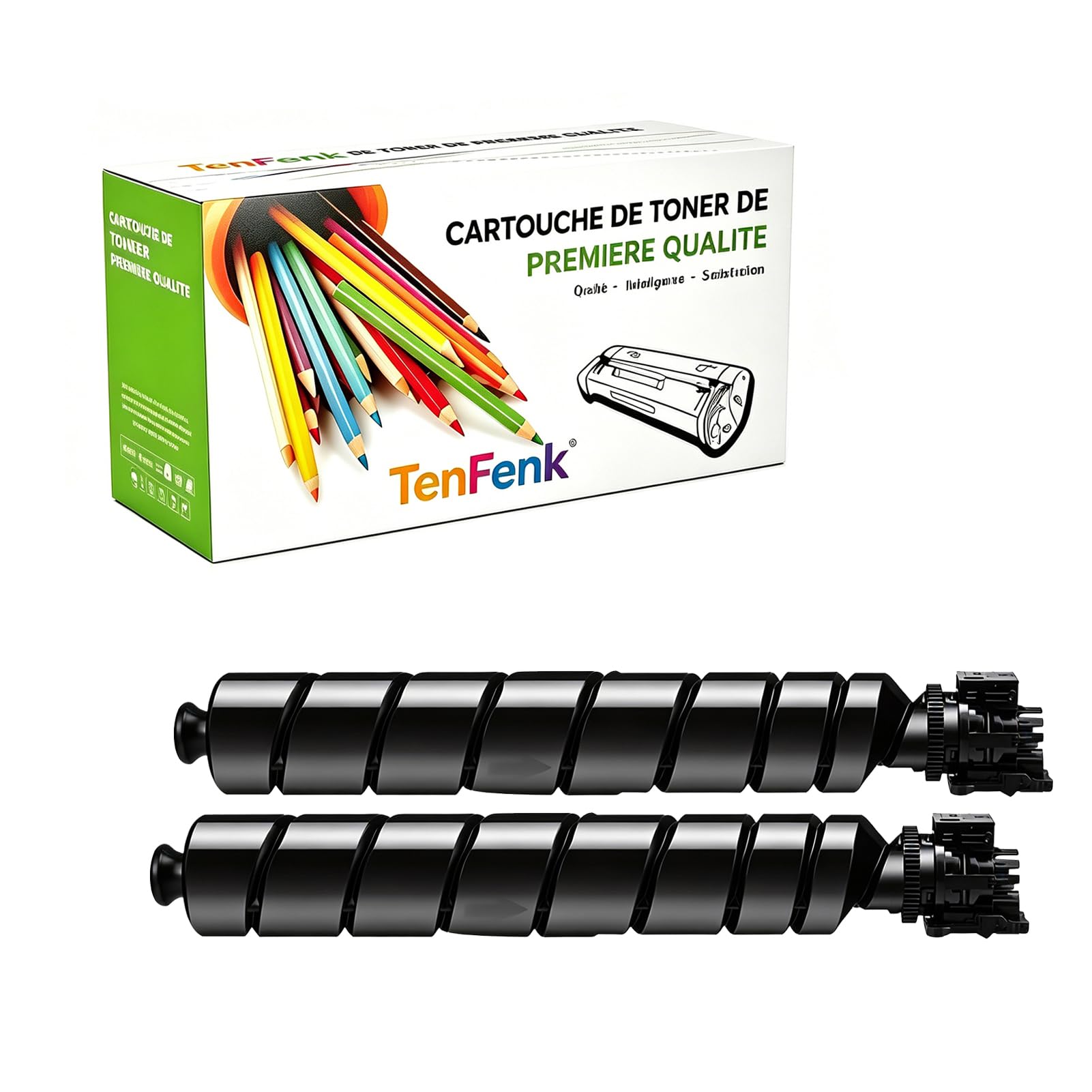Compatible Reemplazo Cartucho De Tóner Para Kyocera TK-6325 TK6325 Para Uso Con Kyocera TASKalfa 4002I 4003I 5002I 5003I 6002I 6003I Impresora,(Negro- 42000 Páginas),2 pack