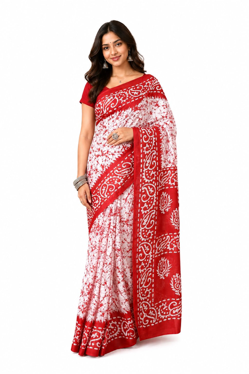 Pure Cotton Saree with Blouse Piece-picture-15