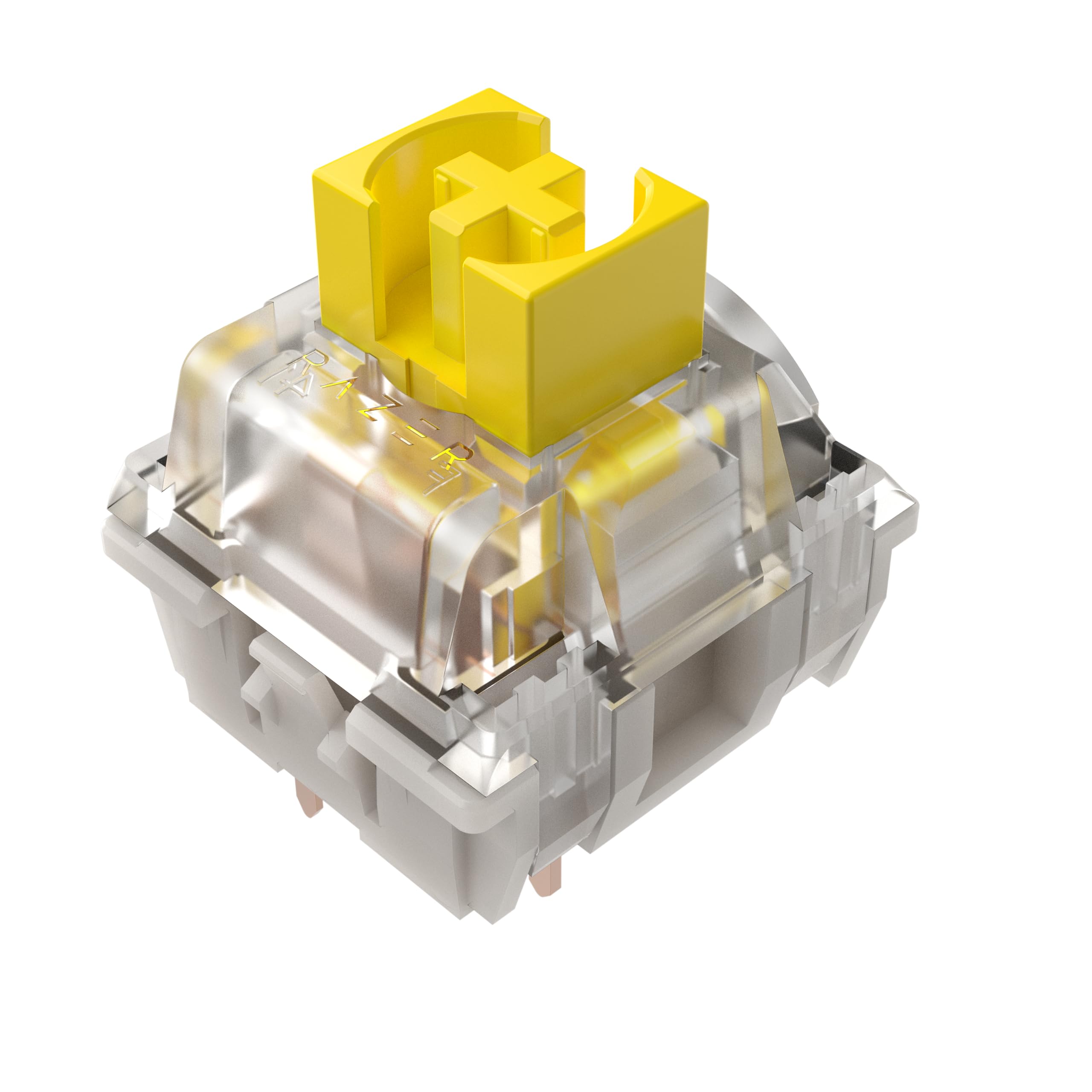 Razer Mechanical Switches Replacement Pack for Gaming Keyboard: Gen-3 Yellow Linear Switches - 1.2mm Reset Point at 45g - Transparent Housing - 3 Pin - Box-Style Cross Stem - 36 pcs-RC21-02040100-R3M1 (B0CCNYTKQL) Amazon Price History, Amazon Price Tracker