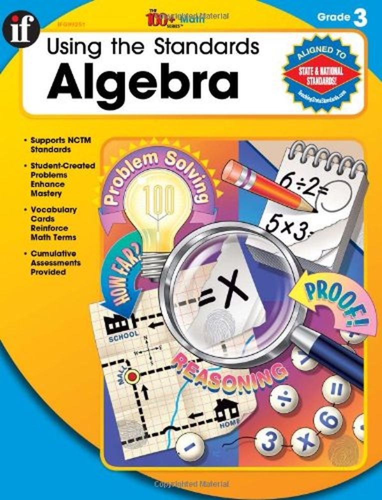 Buy Using the Standards: Algebra, Grade 3 (100+) — BookShops.in