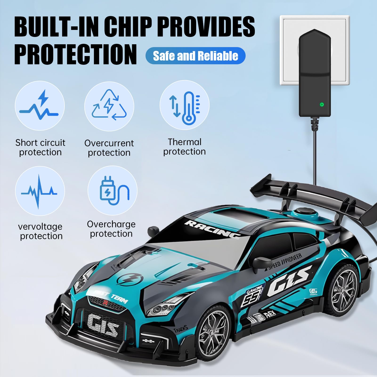Aliwisdom USB Chargeur Câble RC Universel avec connecteur Tamiya/KET-2P Plug pour NIMH/NICD Batterie (4-8S) 4.8V 6V 7.2V 8.4V 9.6V, Compatible Voiture