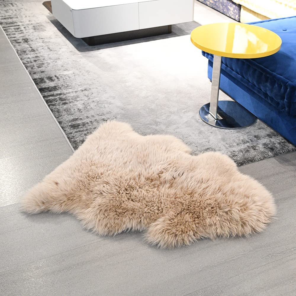 Amazon.com: MZHTDPYM Genuine New Zealand Sheepskin Rug Locker Rug
