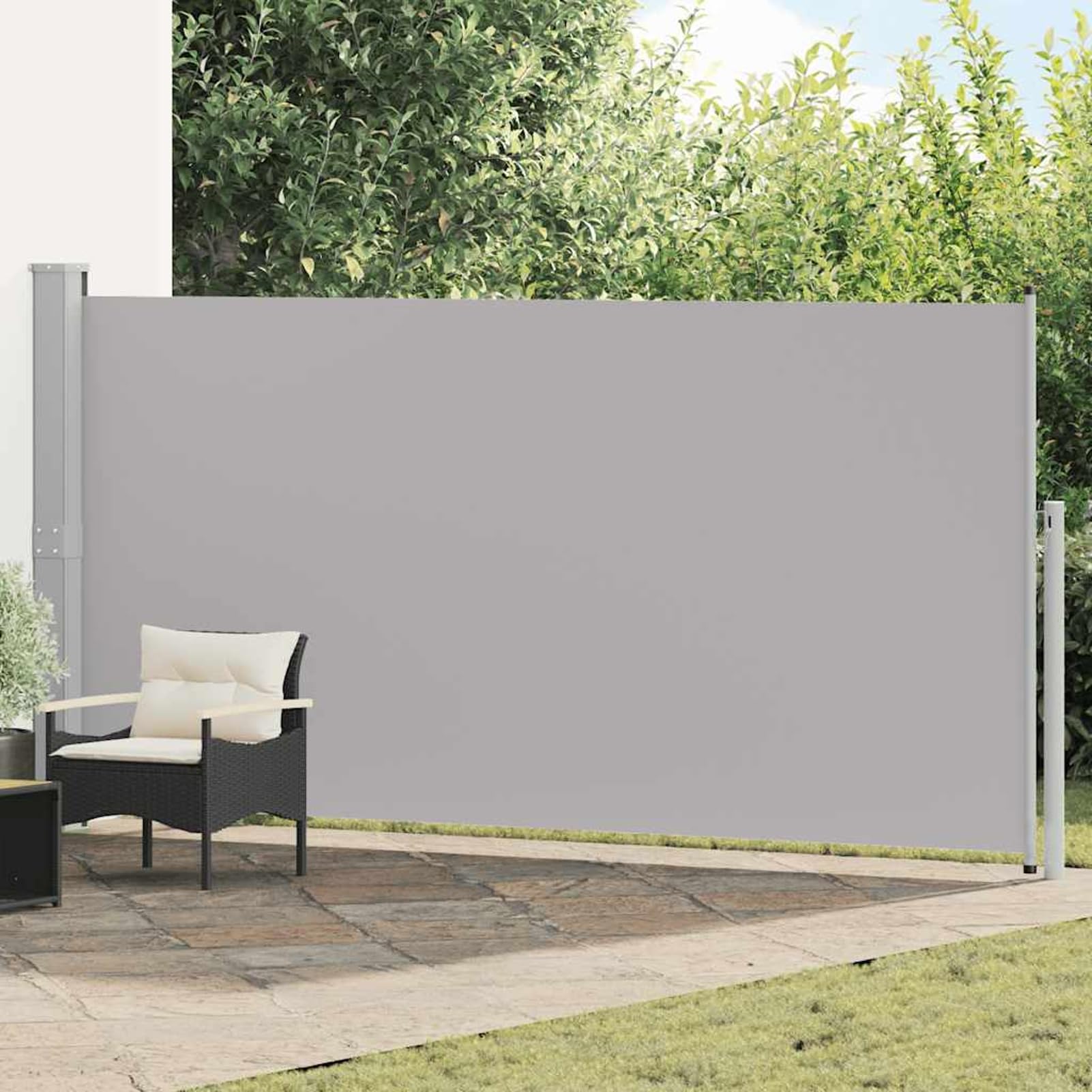 Pare-soleil rétractable terrasse jardin auvent extérieur réglable