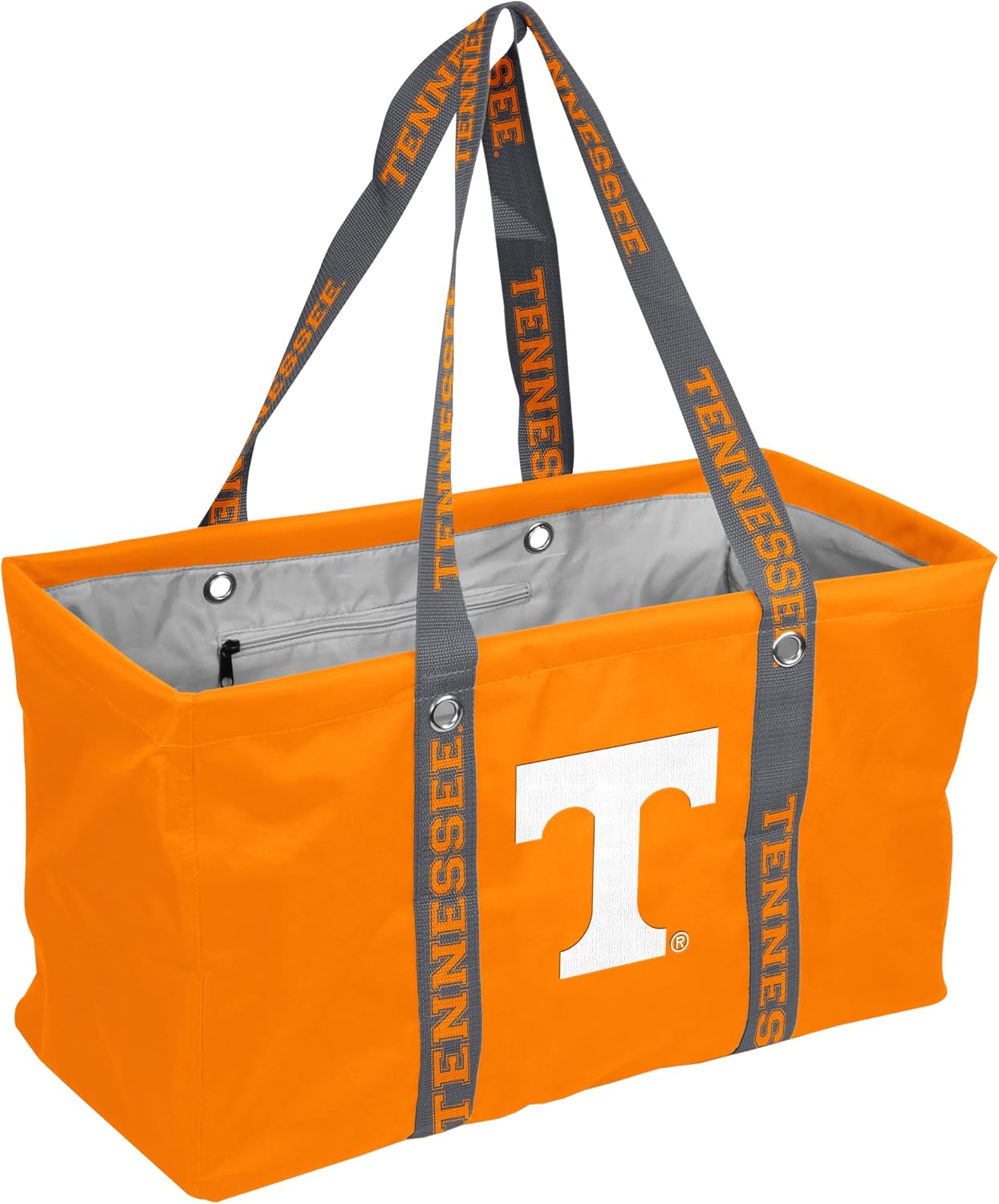 FANMATS NCAA Georgia Bulldogs Large Picnic Caddy Tote Bag — Digital Printed Straps | Polyester | Collapsible Design | Team Color
