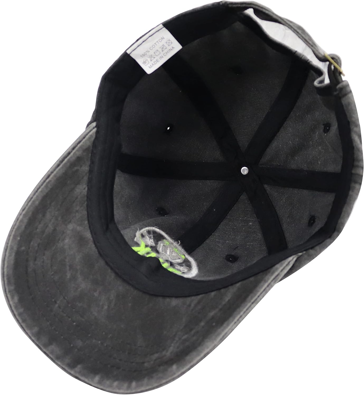 Dink Responsibly Pickleball Hat for Men Women, Funny Pickleball Balls Gifts, Adjustable Embroidered Baseball Cap - Image 5