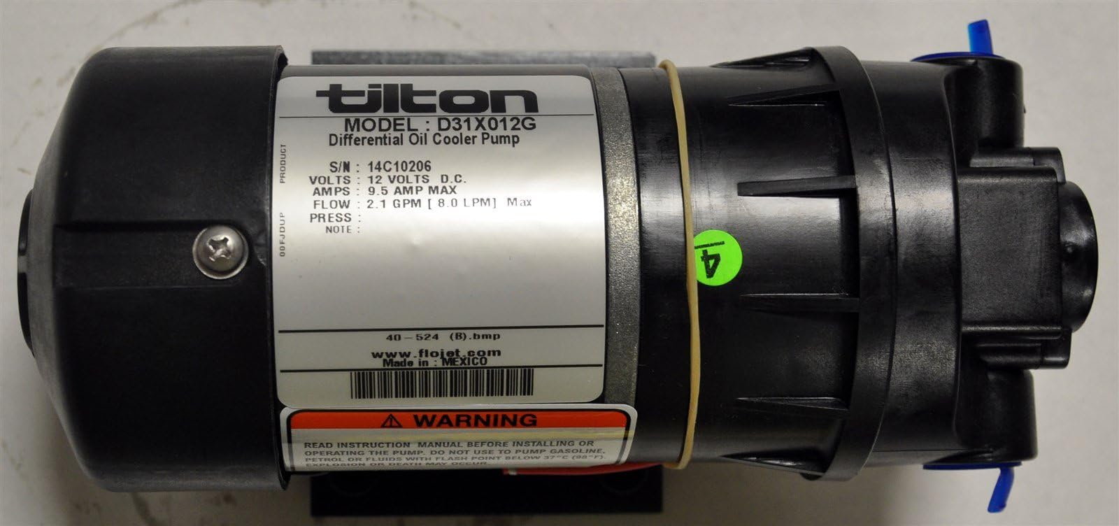 Tilton Racing 40-524 Oil/Water Cooler Pump