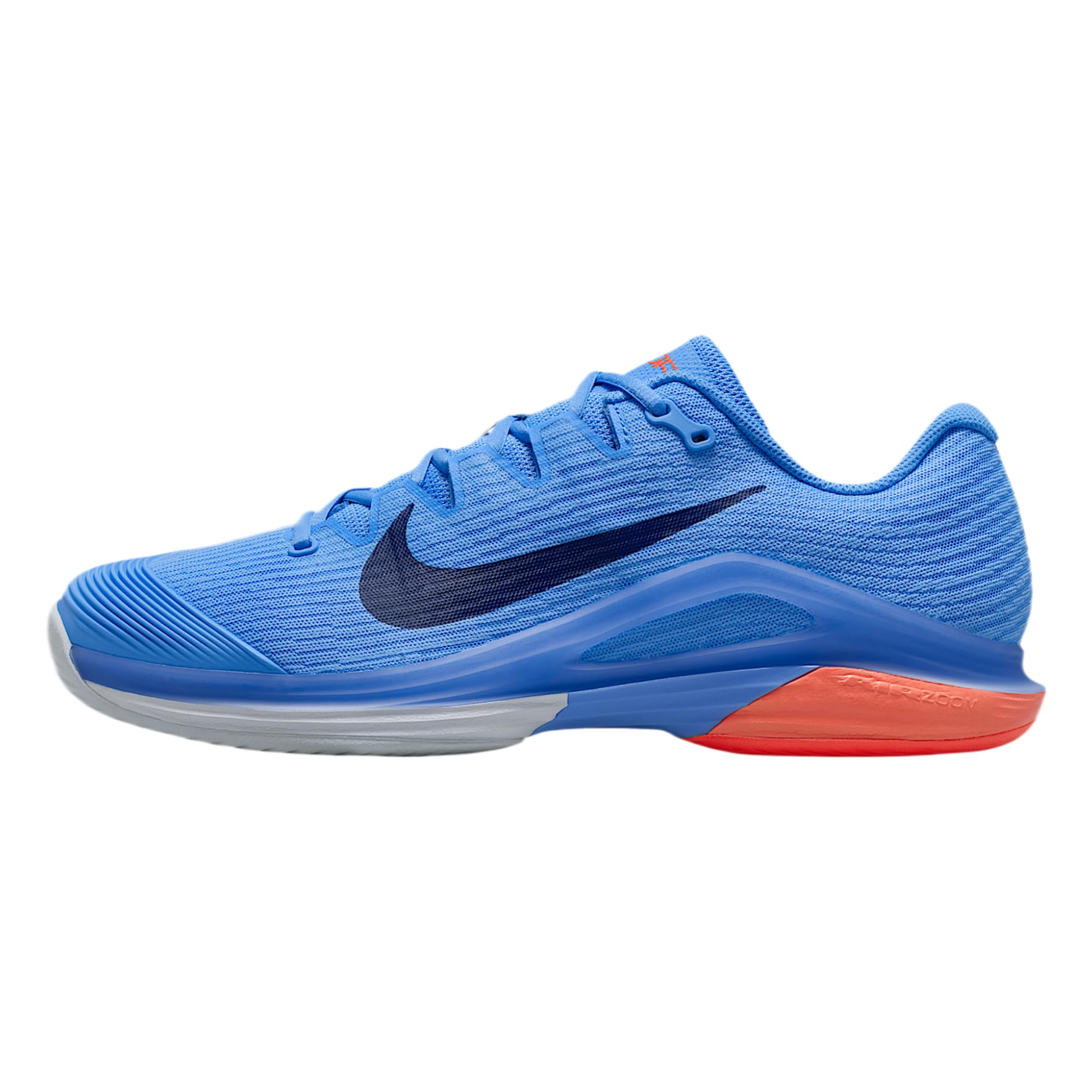 Nike Vapor 12 Mens Hard Court Tennis Shoes University Blue Hydrogen Blue Hot Lava Midnight Navy