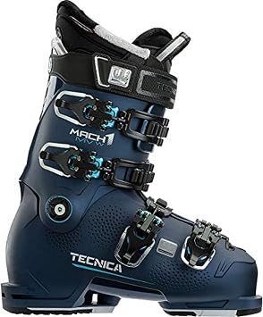 Tecnica Mach1 MV 105 W 20159100869 Mid Volume All-Mountain Ski Boots Blue Night