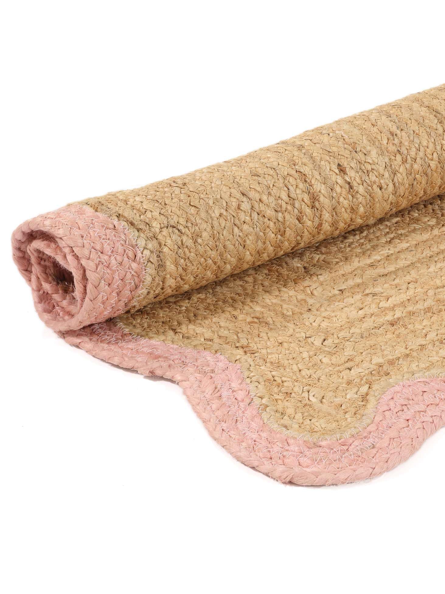 RugVista Sway Fußmatte, 60 x 90 cm, Beige/Rosa