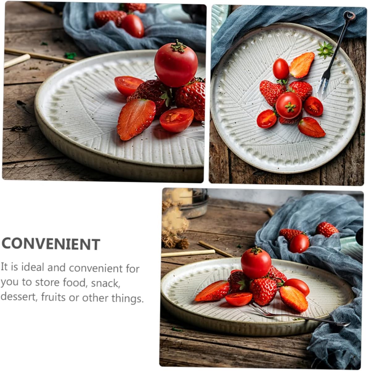 1pc Dish Butter Tray Ceramic Dishes Bread Container White Tray Butter Container Fruits Plate Japanese Style Plate Ceramics Portable Porcelain Plate White Ceramic Fruit Bowl