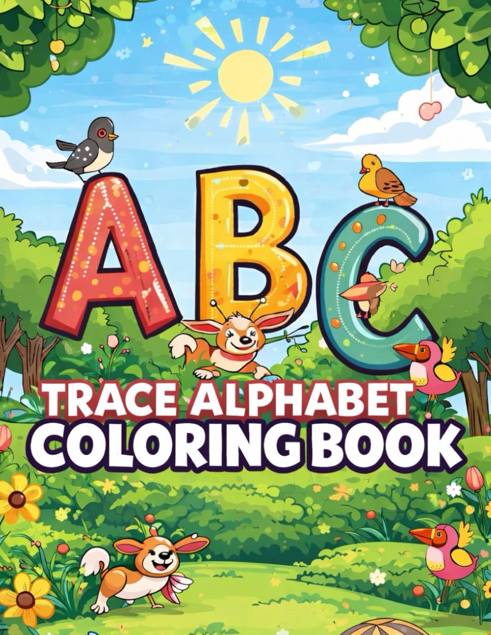 Alphabet Tracing and Coloring Fun