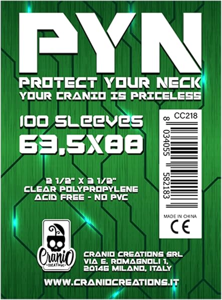Cranio Creations CC218 PYN 100 Sleeves 63,5x88 - 1