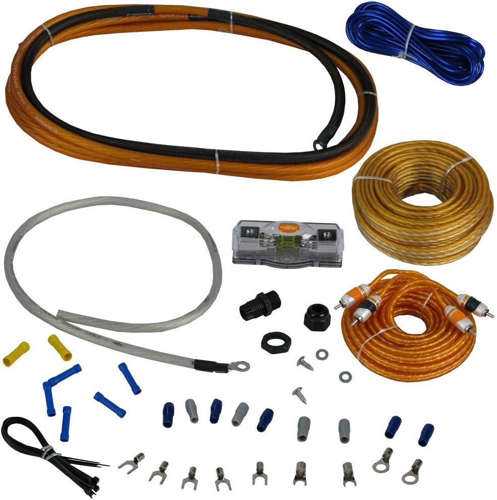 Cadence Acoustics AMPKIT8 17' Oxygen Free Copper OFC RCA Power Amplifier Kit Wires