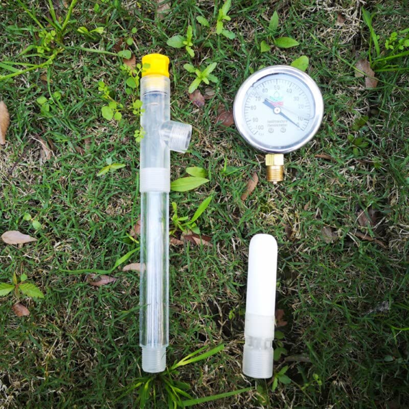 Portable Soil Tension Dynamometer - 0.1 Accuracy, 45 cm Length, 0-1 bar Range, Precise Soil Water Potential Measurement for Agriculture, Horticulture and Environmental Research