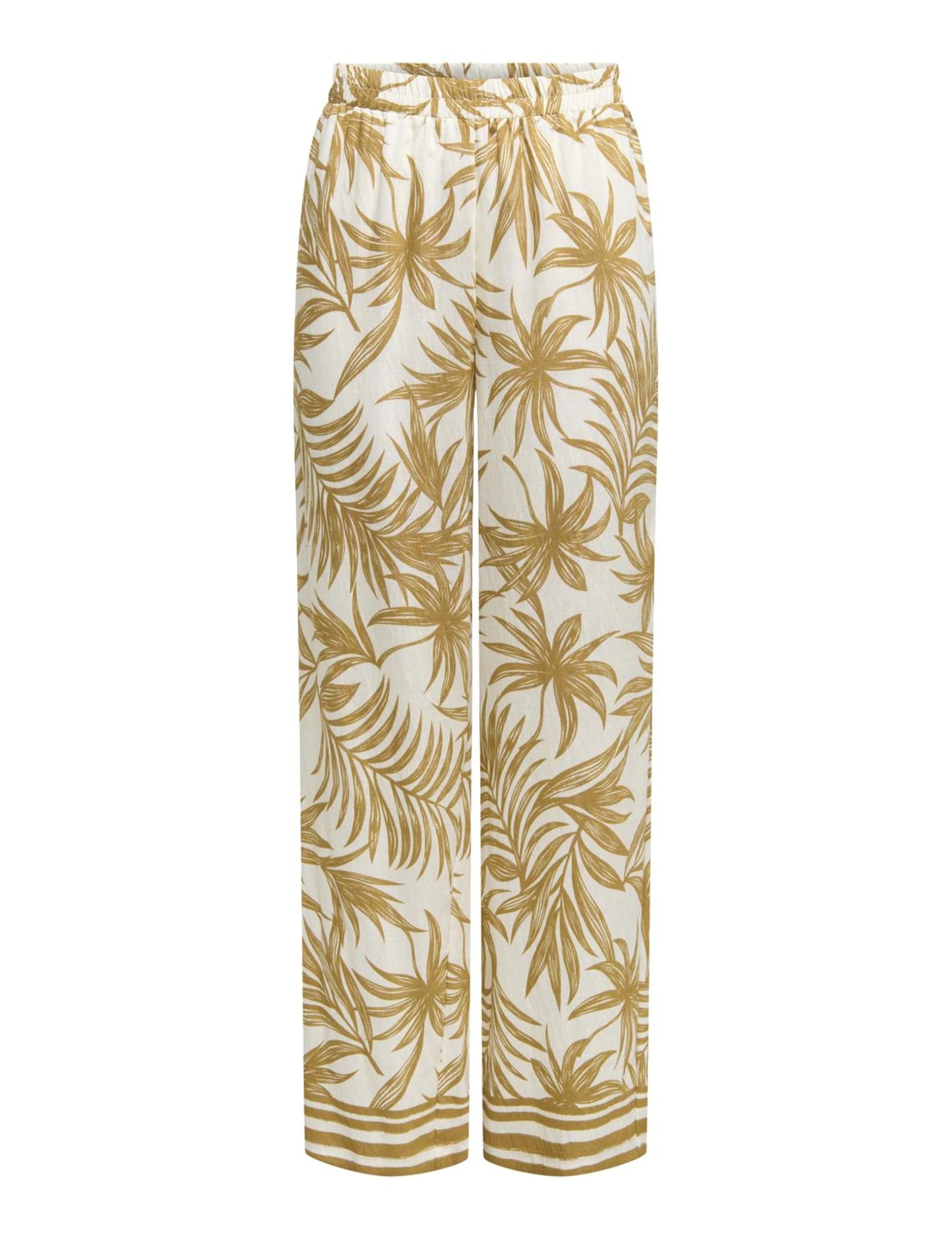 Pantalon Only Onlizzy Pull Up couleur Cloud Dancer en taille XS pour femmes - 3