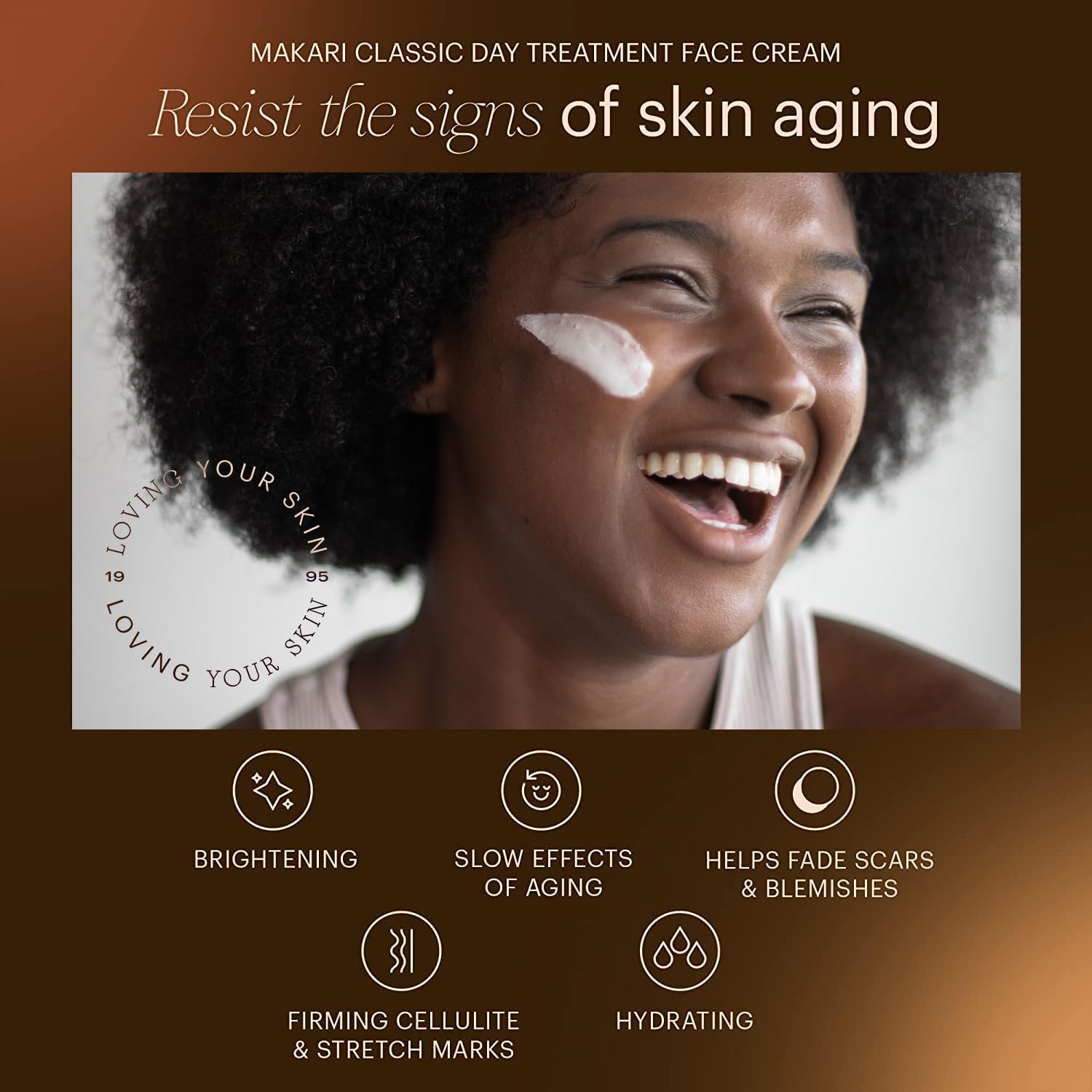 MAKARI Classic Day Radiance Face Cream (1.85 fl oz) | Daily Moisturizing Cream for Marks and Uneven Areas | Hydrating Day Cream for Dry & Maturing Skin - Image 3