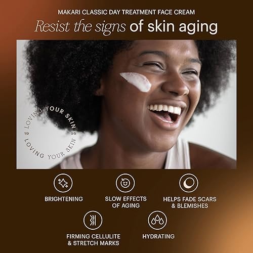 Miniatura 3 de MAKARI Classic Day Radiance Crema facial (1.85 onzas líquidas)  Tratamiento antienvejecimiento para marcas oscuras, cicatrices, manchas e
