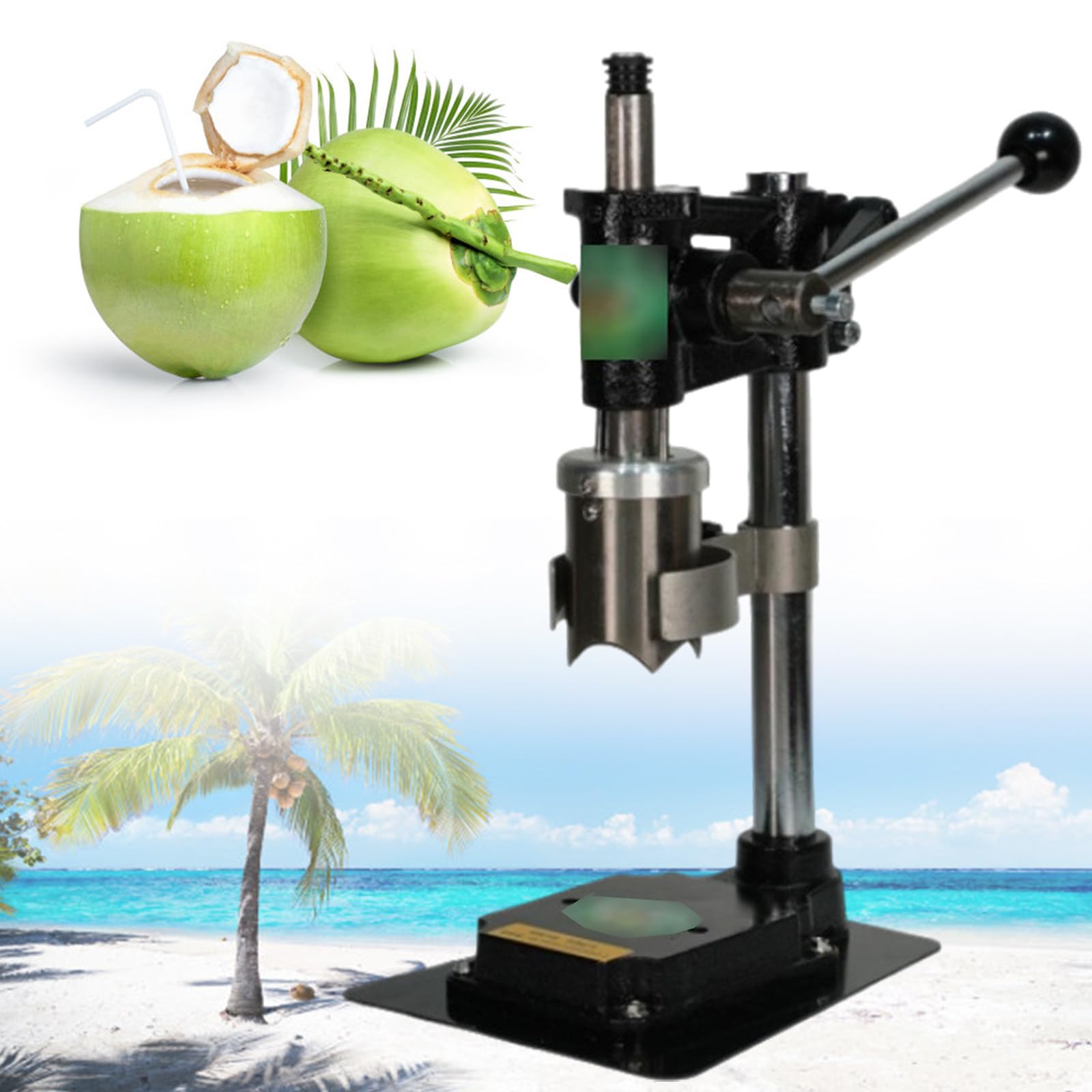Amazon.com: Herramienta de apertura de coco vertical portátil