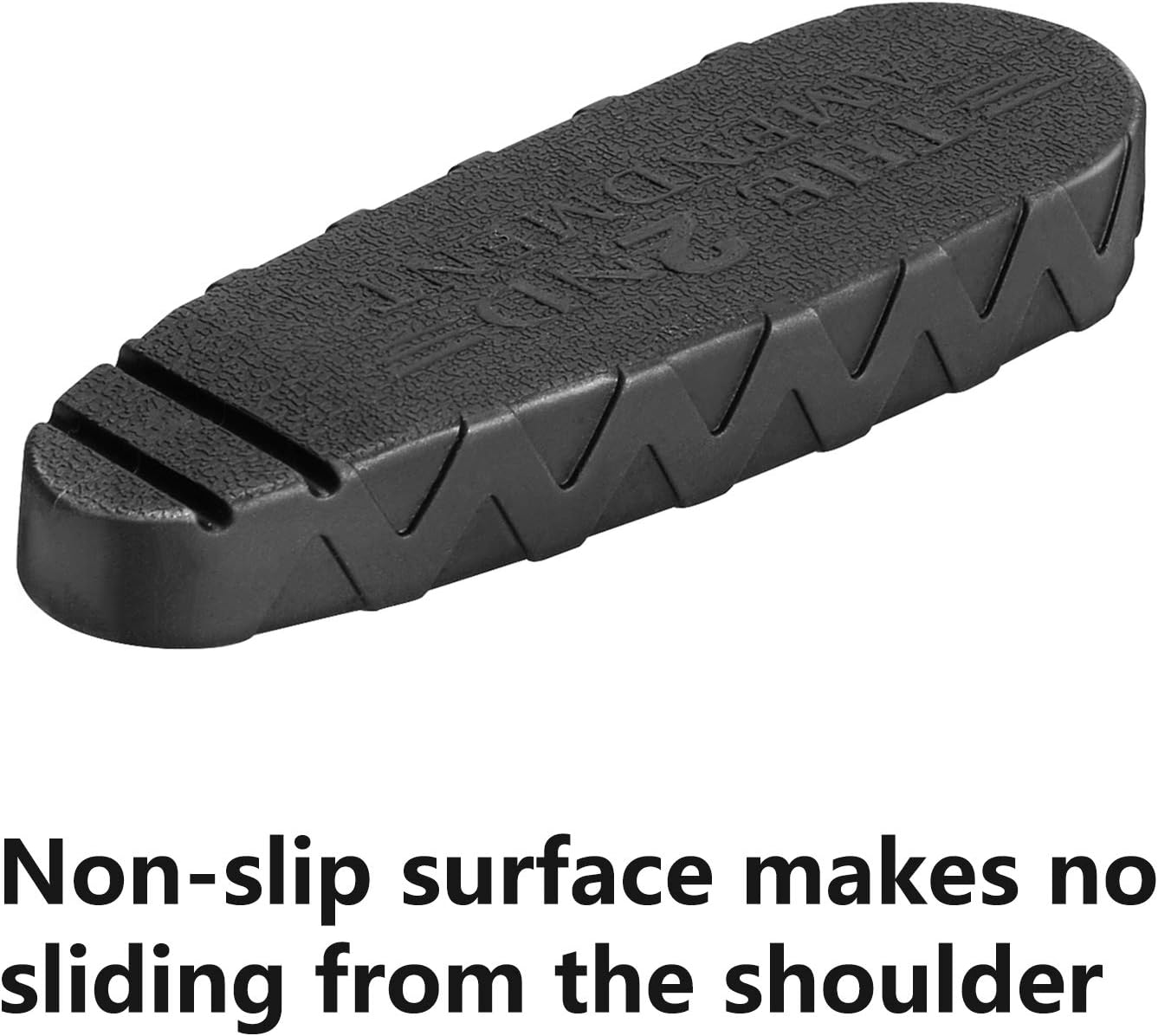 Pridefend Recoil Pad, Rubber Combat Butt Pad, Non-Slip Recoil Pad for 6 Position