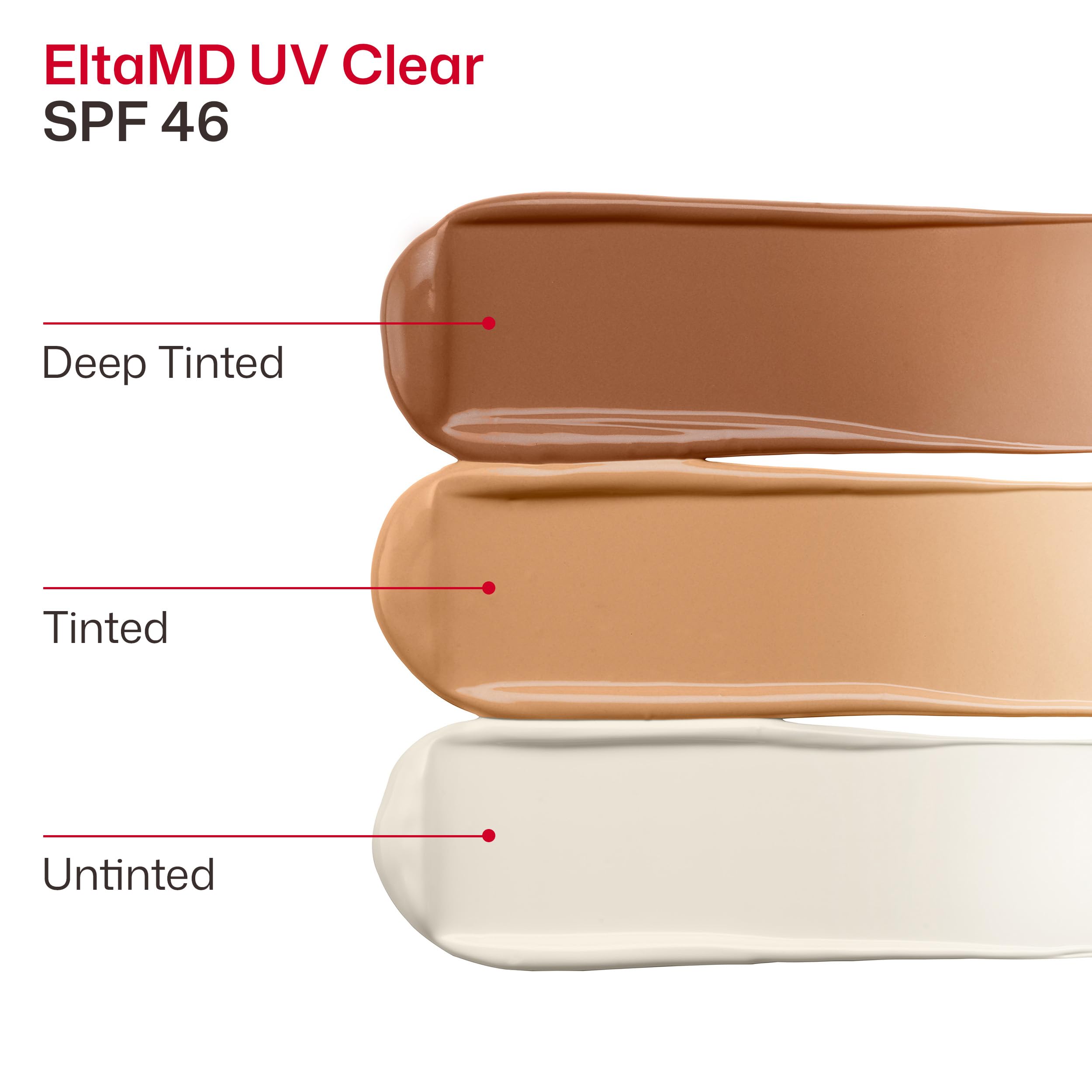 ELTA MD Eltamd Uv Klar Getönte Gesichtssonnenschutz Breitspektrum Spf 46 , 48 g