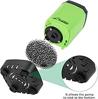 Vista 8 de WADEO - Regadera portátil para acampar, regadera eléctrica recargable para exteriores con bomba y pantalla digital inteligente, boquilla de regadera