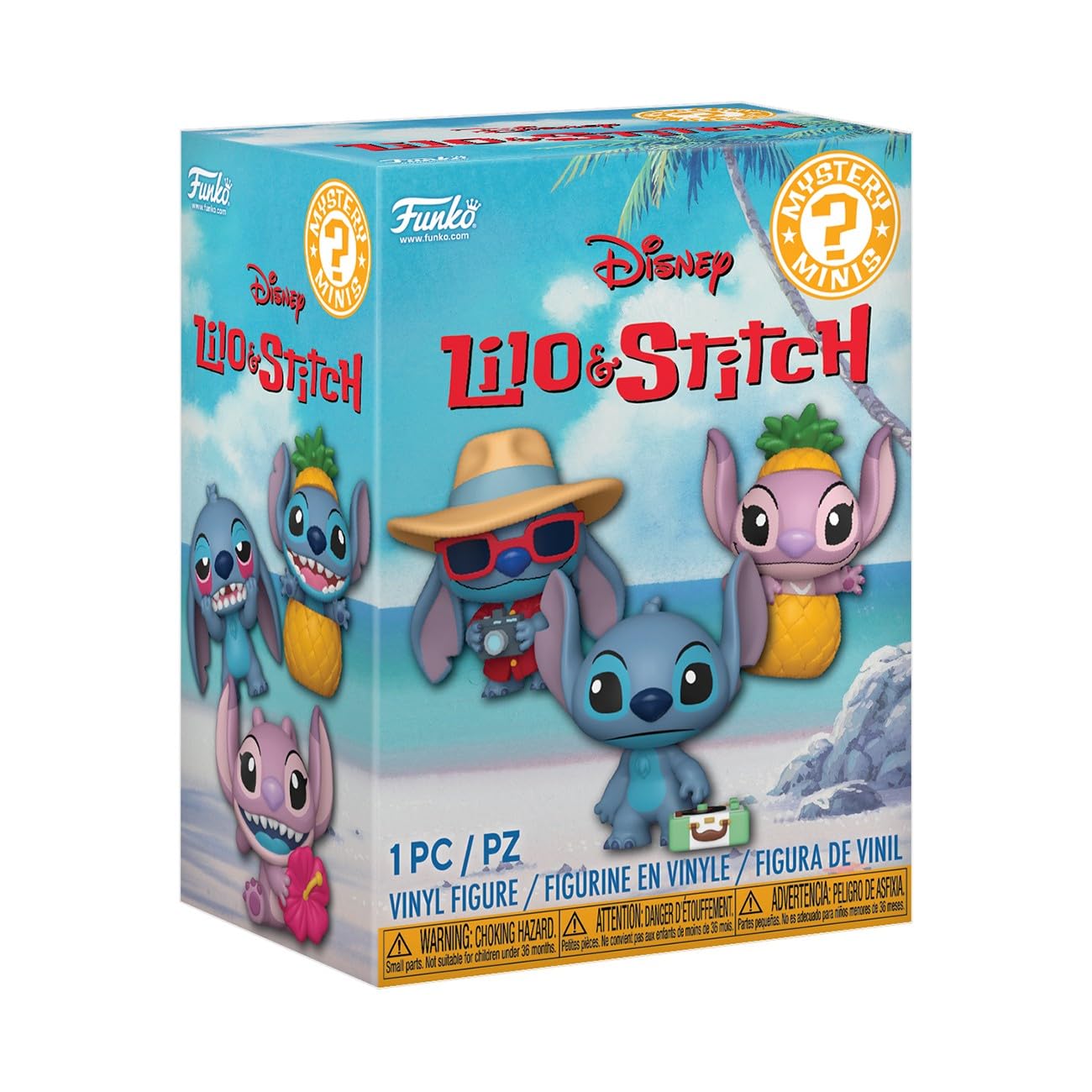Funko Mystery Mini: Lilo & Stitch - Stitch- 1 of 12 to Collect - Styles Vary - Collectible Vinyl Figure - Gift Idea - Official Merchandise - Toys for Children and Adults